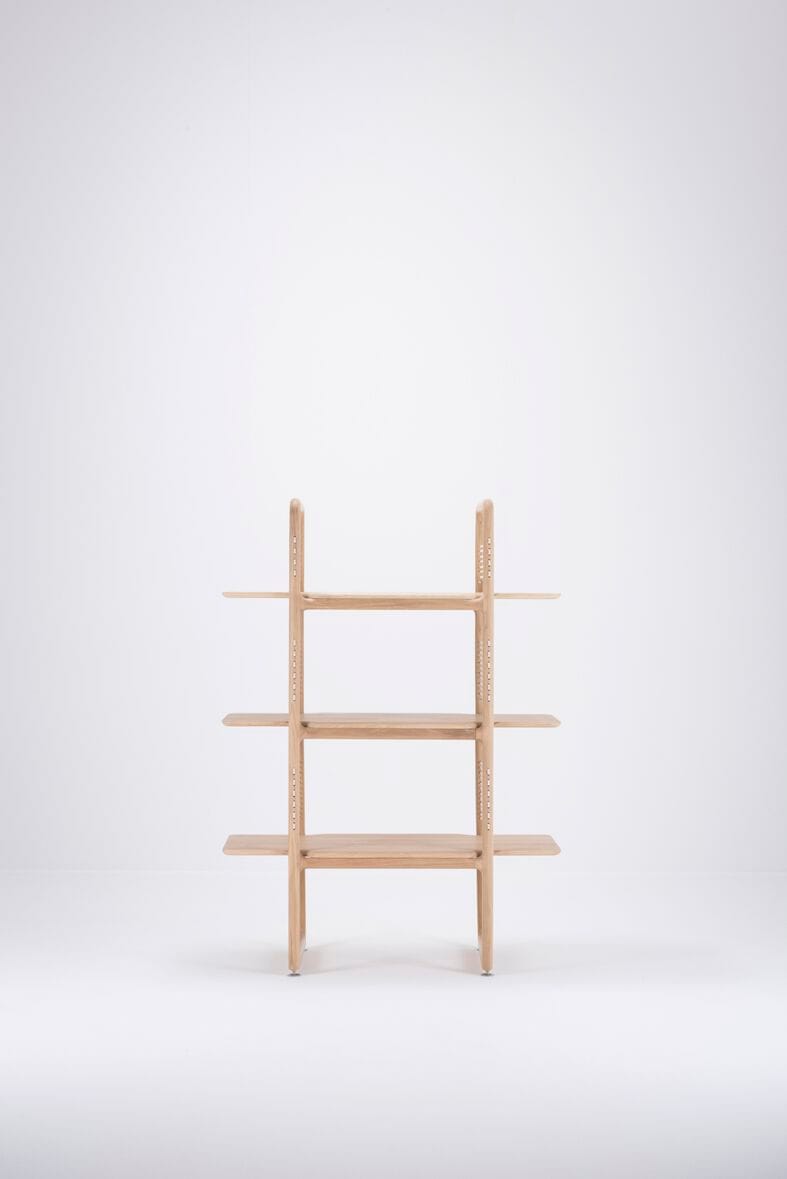 Двухсторонний книжный шкаф из дуба Gazzda MUSE ARCH-00032001 - Вид №4