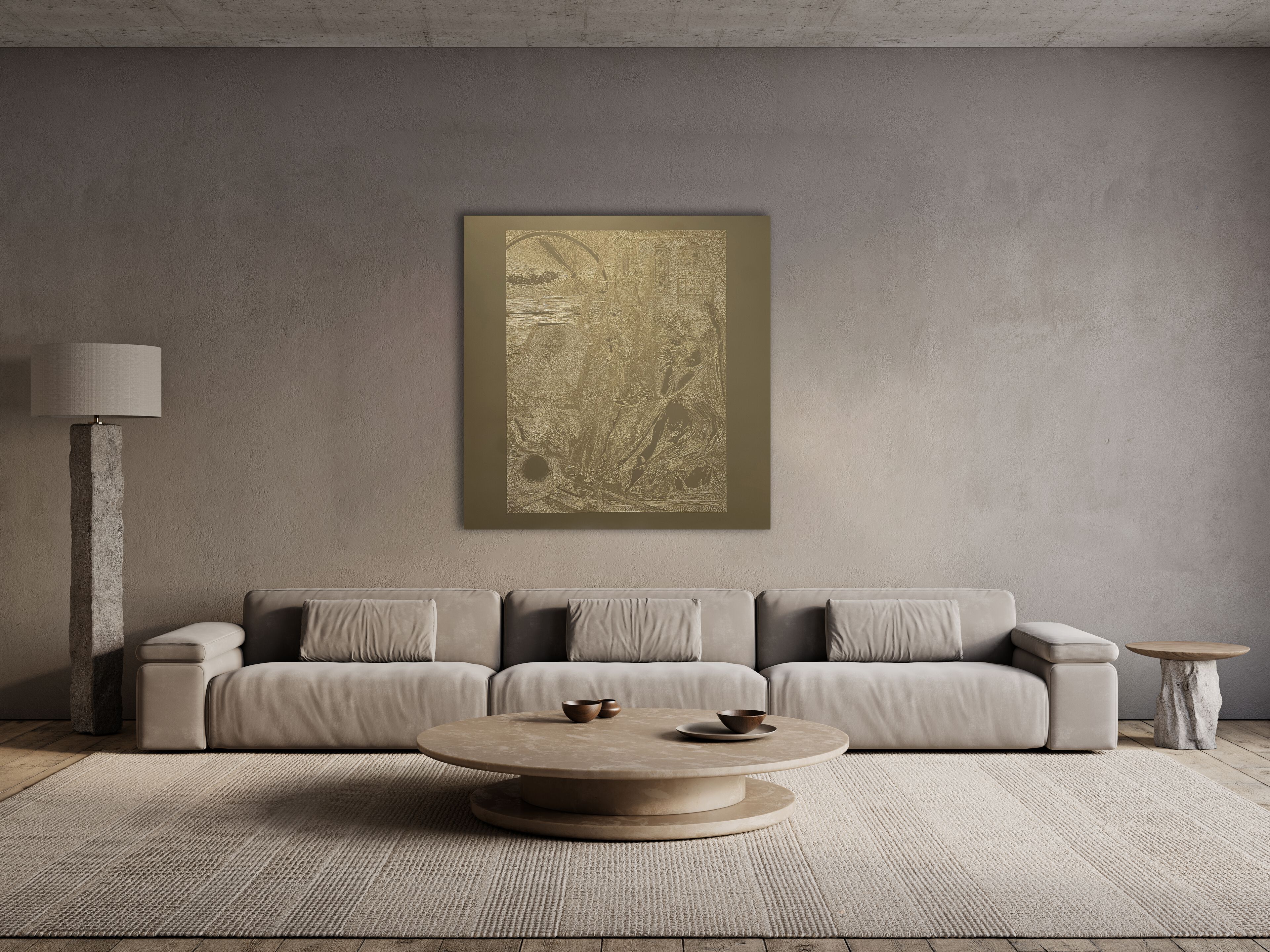 Алюминиевая гравюра на дереве Officinarkitettura® Дюрер ARCH-00034591 - Вид №4