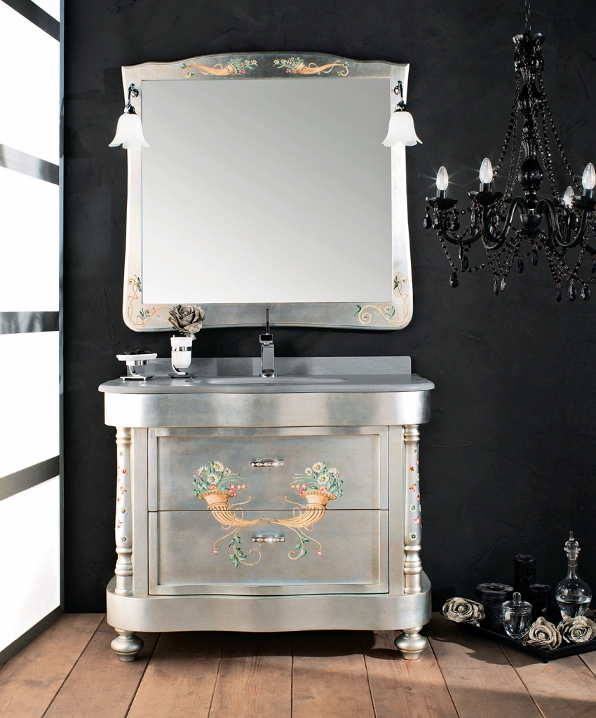 8031 Tifernoit Декорированная сусальным серебром композиция для ванной комнаты Bagno  - Вид №1