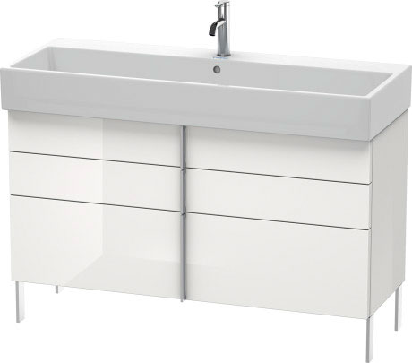 VA658905353 Vero Air Тумбочка напольная Каштан темный, декор Duravit - Вид №2