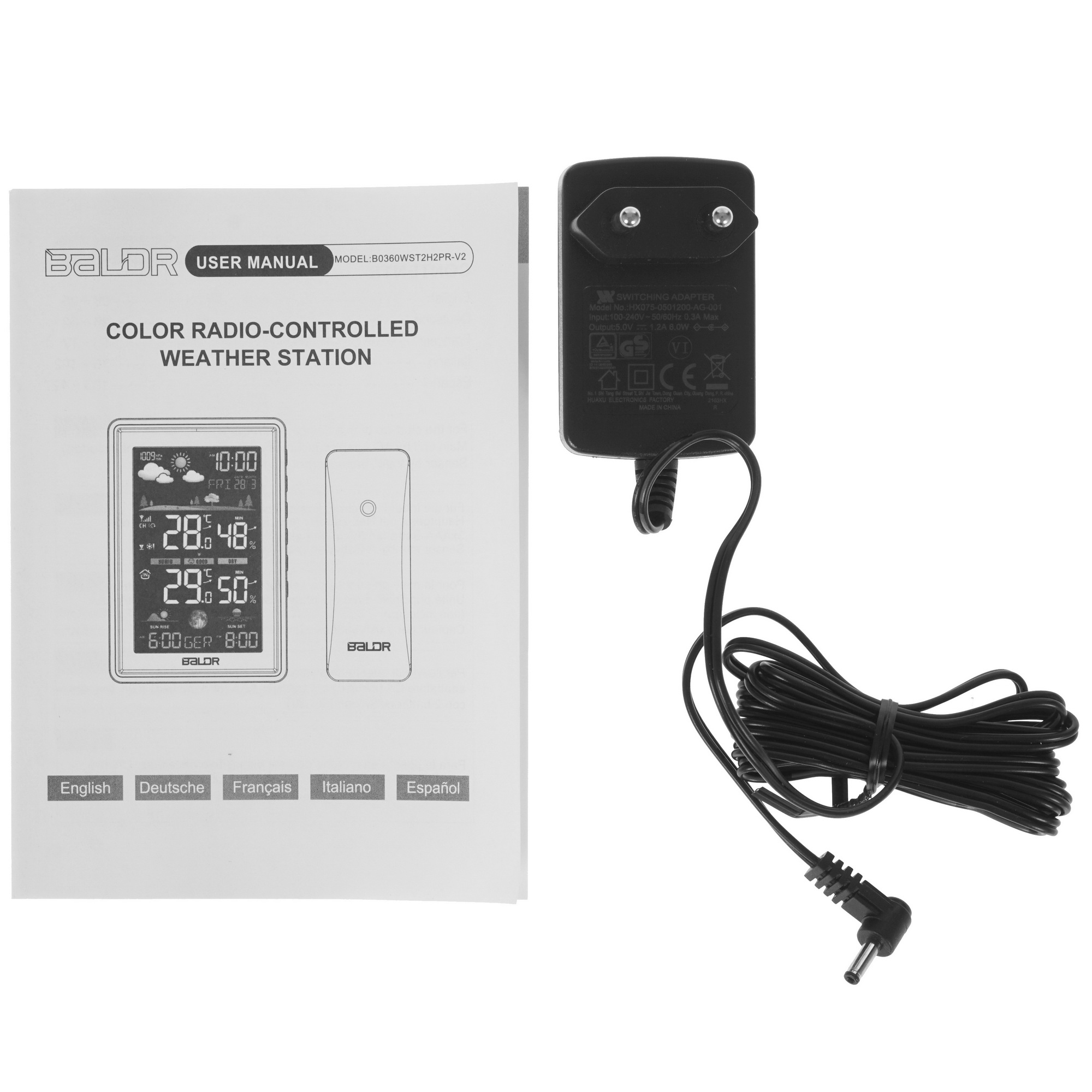 5080197 Метеостанция BALDR B0360WST2H2PR-V3 STDN-0047575 - Вид №9