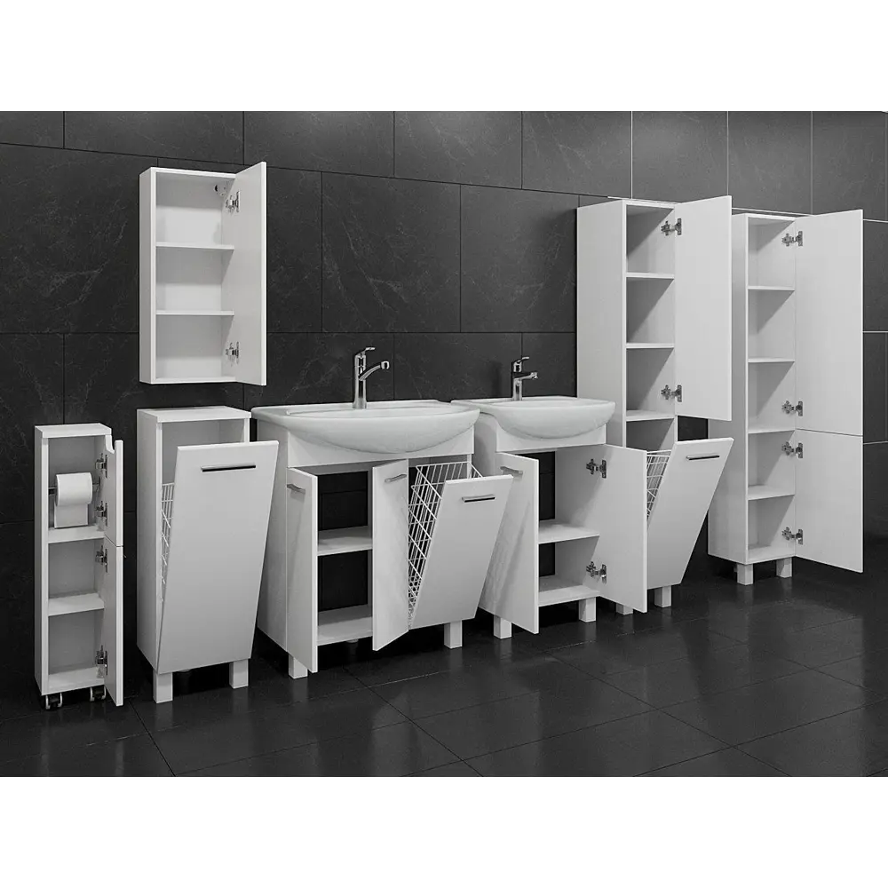 Santreyd Мини-шкаф для ванной — компактное хранение с влагостойкостью 88659640 STLM-1416244 - Вид №4