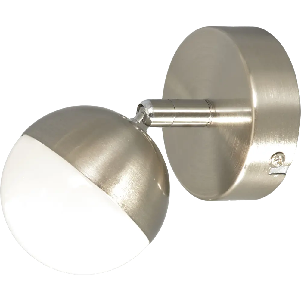Спот светодиодный Globo 56201, 1x4.8 Вт, цвет матовый никель 18829925 STLM-2181979  - Вид №1