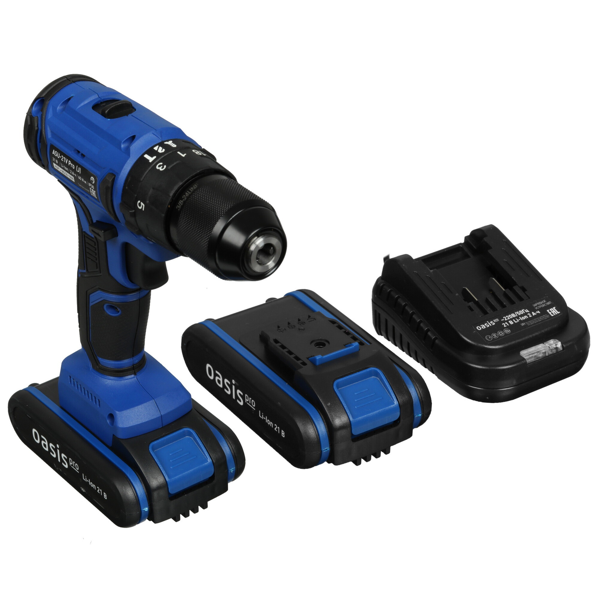 Шуруповерт Oasis ASU 21V Pro 9125051 STDN-0078427 - Вид №1