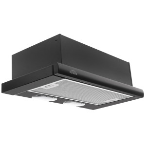 1039959 Вытяжка телескопическая ELIKOR Интегра 60П-400-В2Л черный/черный