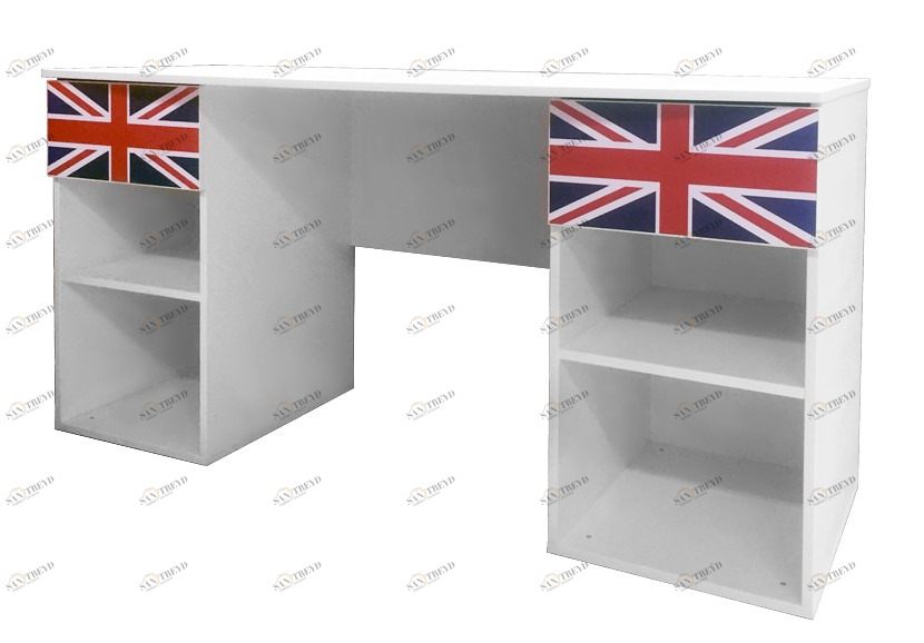 Детский письменный стол "Лондон" МАНДАРИН ЛОНДОН 178736 Белый Santreyd 