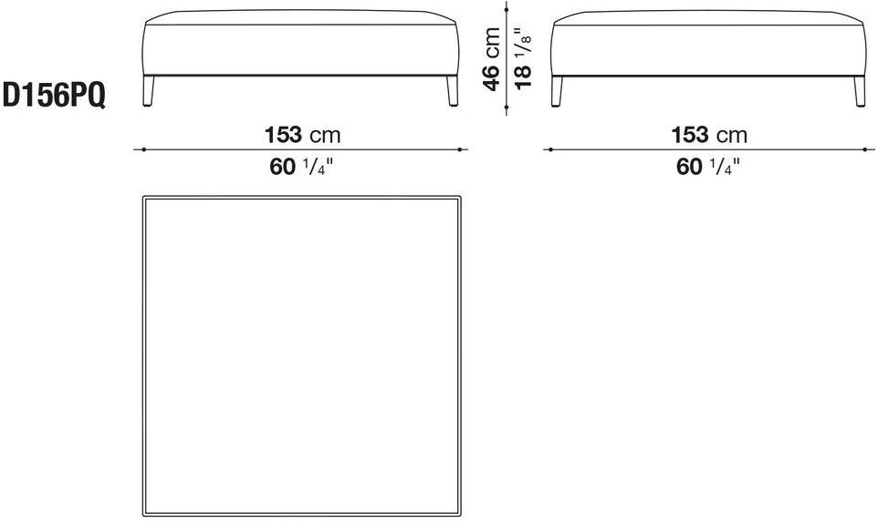 Maxalto Модульный угловой диван из ткани Dives sun-id-1407259 - Вид №27