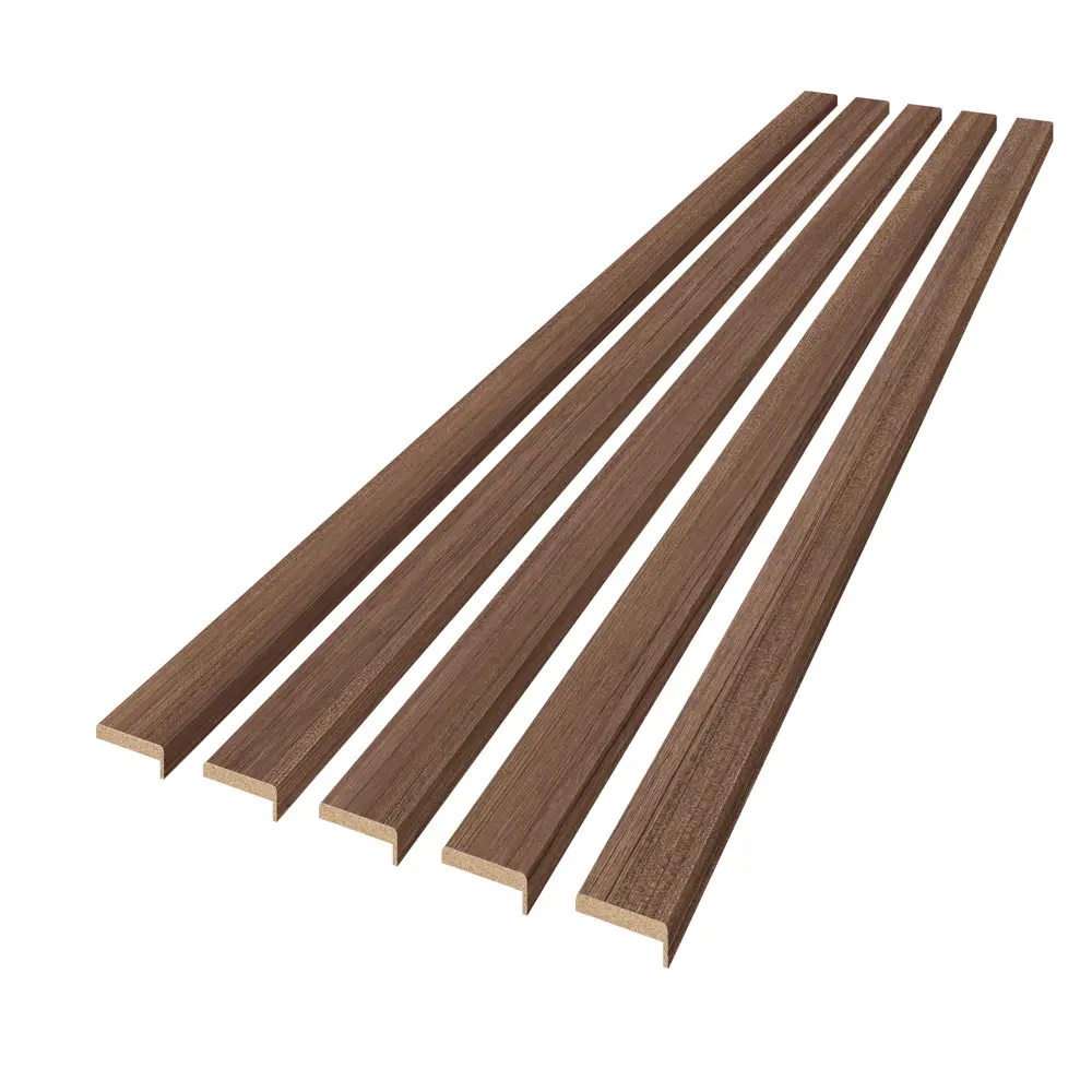 Наличник Пронто телескопический 2150x70x60 мм Hardflex цвет тик сиамский (5 шт.) 89416897 STLM-2191084 Santreyd  - Вид №1