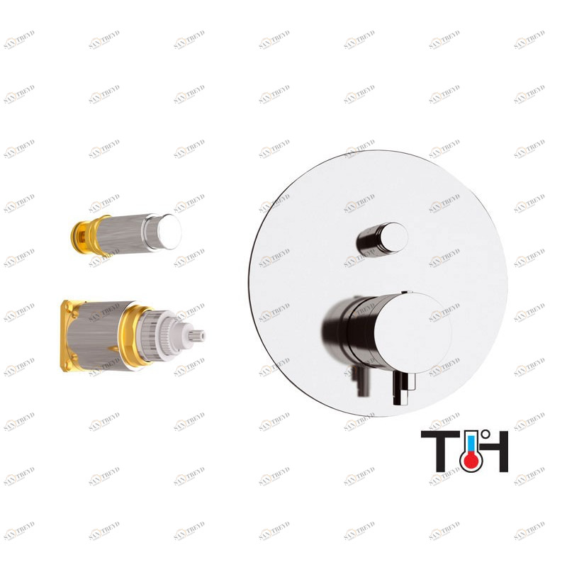 ST20612KB Скрытая часть смесителя DANIEL RUBINETTERIE 