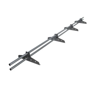 Снегозадержатель для металлической кровли трубчатый Docke 3 м RAL 7024 серый