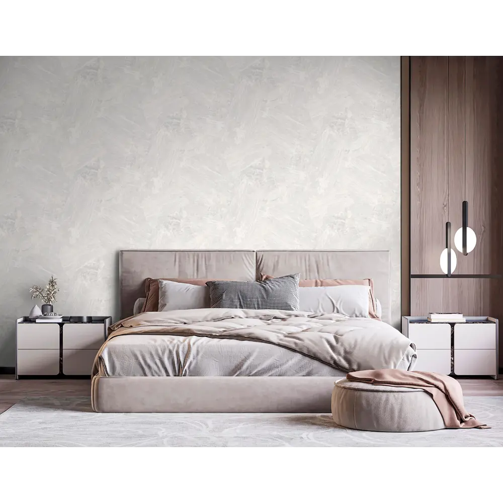 Флизелиновые обои Wall Secret Encanto - белое совершенство для стен 89363295 WALLSECRET STLM-0830451 - Вид №3