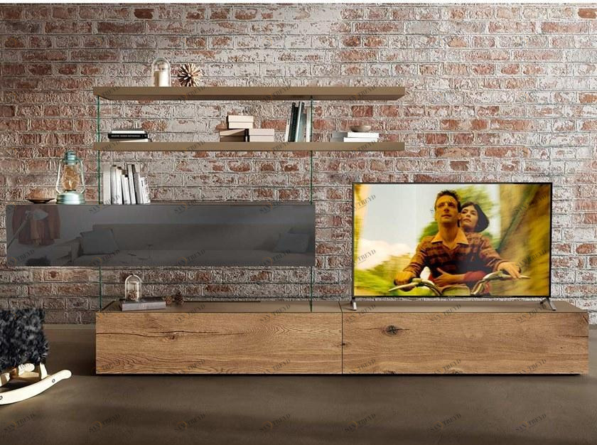 Lago Самонесущая система перегородок из дерева и стекла Air sun-id-1384384