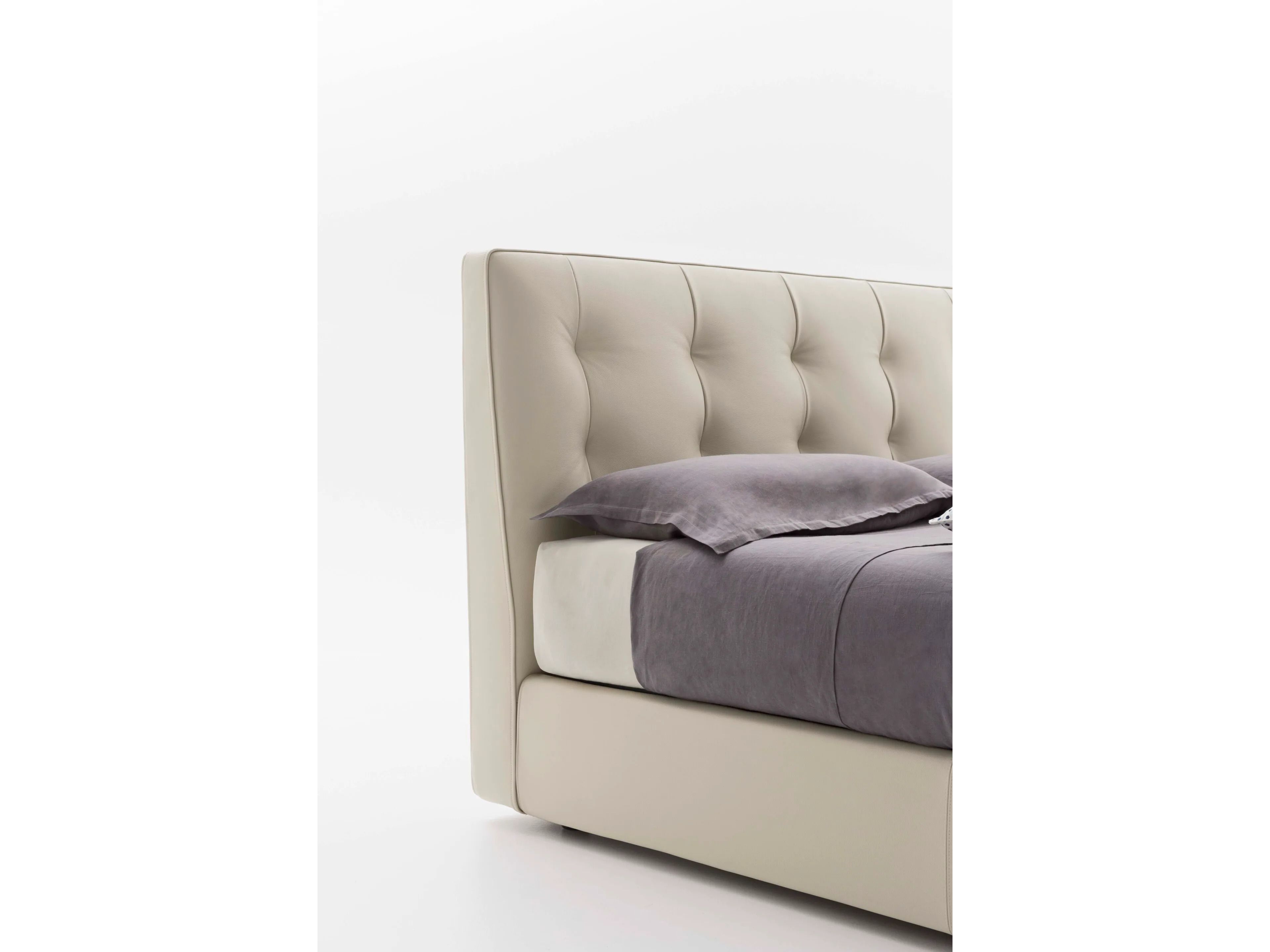 Двуспальная кровать-контейнер с капитонным изголовьем Alf DaFrè MIRAM ARCH-00150049 - Вид №3