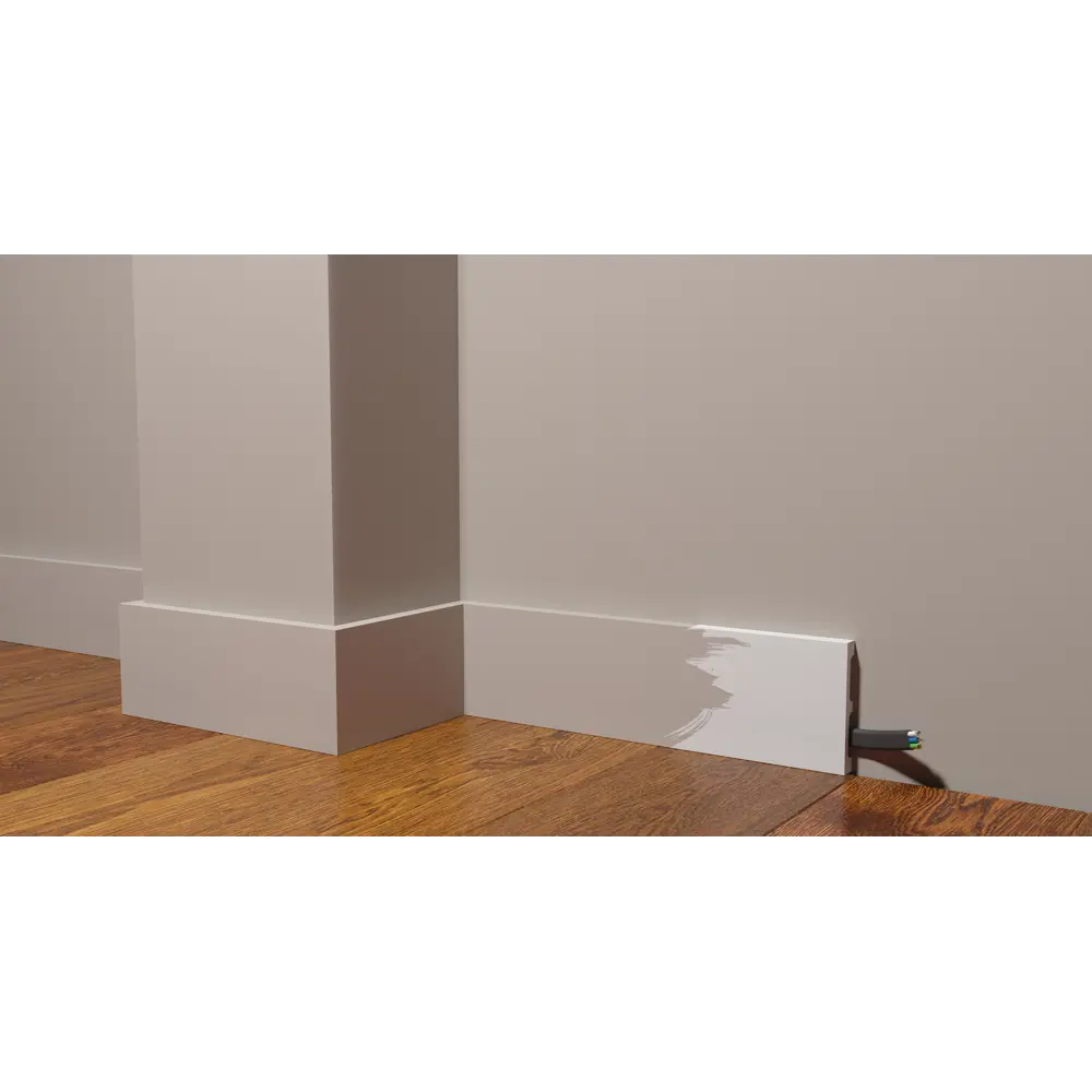 Плинтус настенный полистирол ударопрочный Decor-Dizayn DD708 белый 13x80x2000 мм 85377368 STLM-2184859  - Вид №5