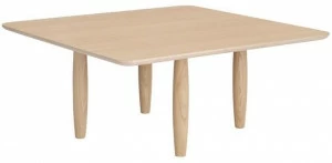 NORR11 Низкий квадратный журнальный столик из дуба Oku