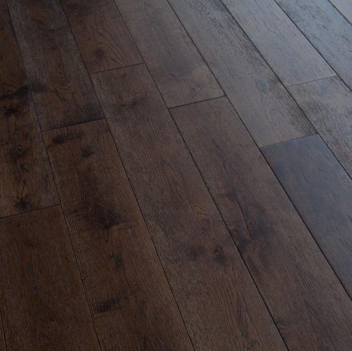 Массивная доска Magestik floor С покрытием Бренди () (300-1800)x150x18мм Дуб с брашью (Текстурированная) 300-1800х150 мм MGK Magestic floor 2600300192 - Вид №2