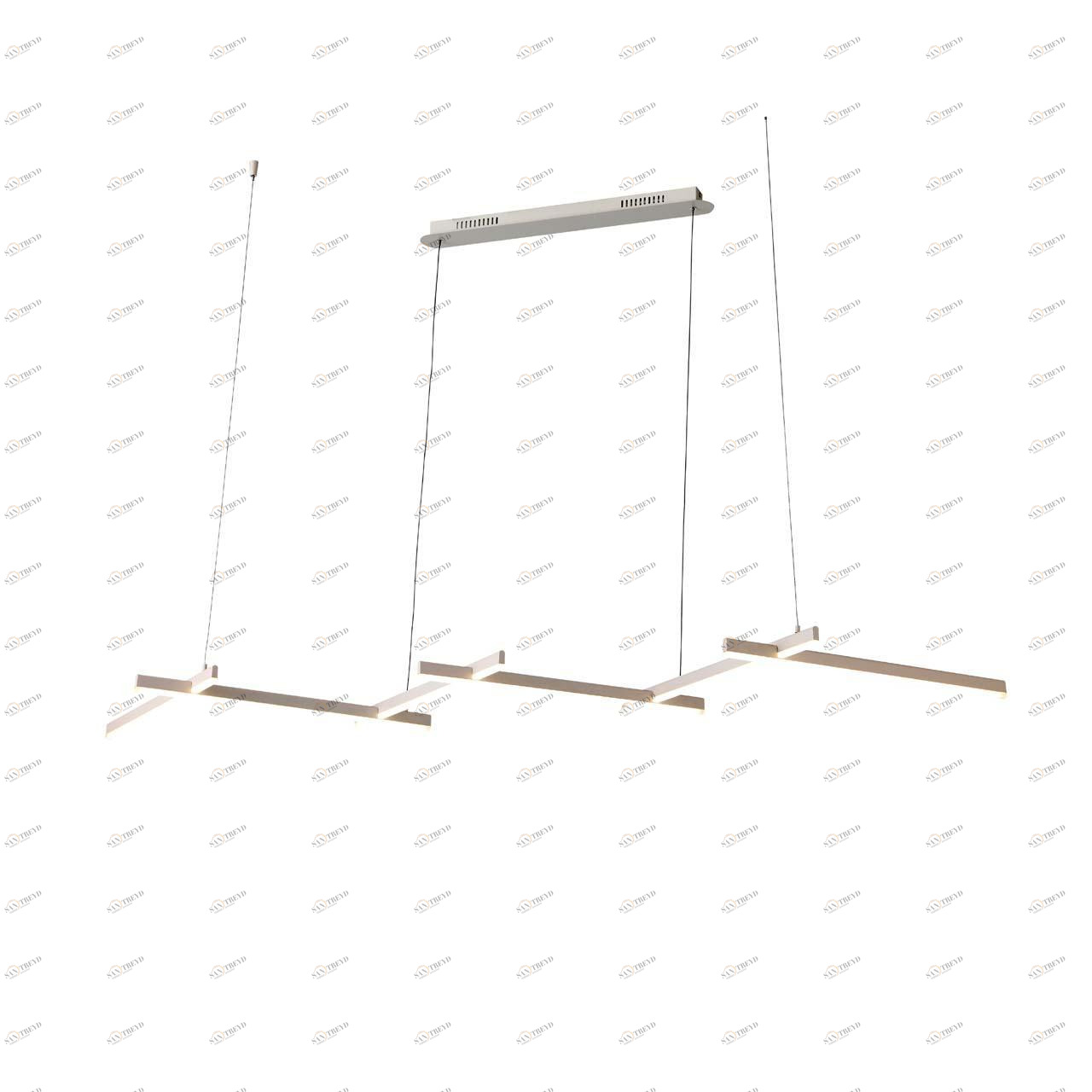 Подвесной светильник металлический белый ST Luce Basoni SL394.503.06 ST LUCE ДИЗАЙНЕРСКИЕ, BASONI 00-3890097 Белый 