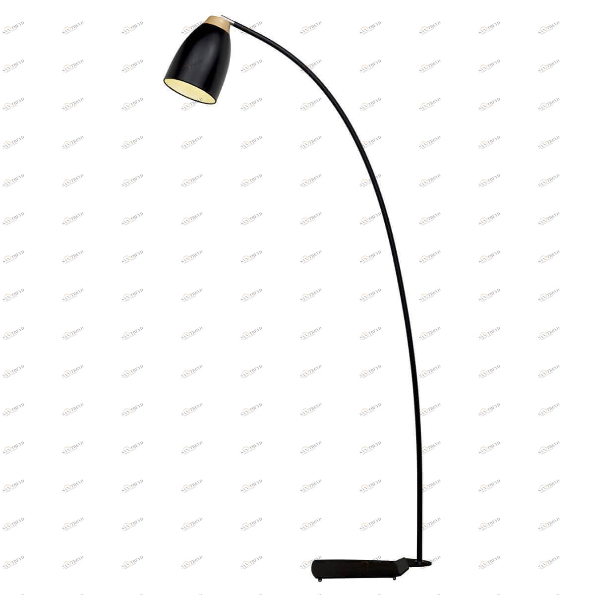 Торшер металлический 149 см черный Restor Loft 4402F-Bl LOFT IT RESTOR BLACK 00-3908442 Черный 