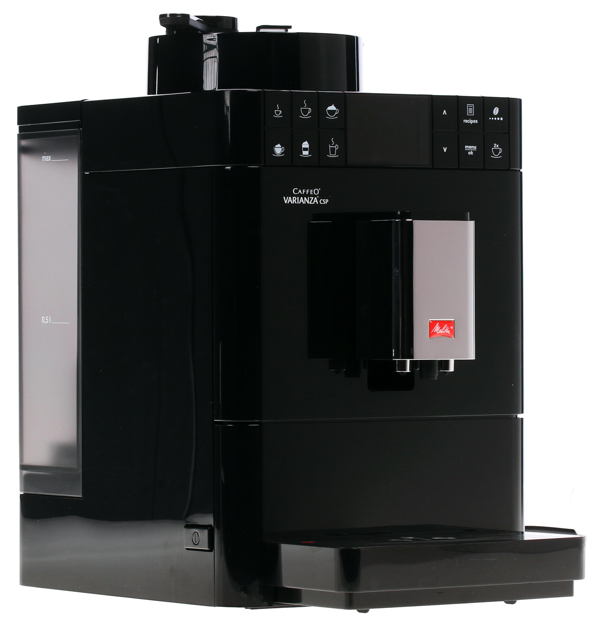 1012657 Кофемашина автоматическая Melitta F 570-102 Caffeo Varianza черный STDN-0065141