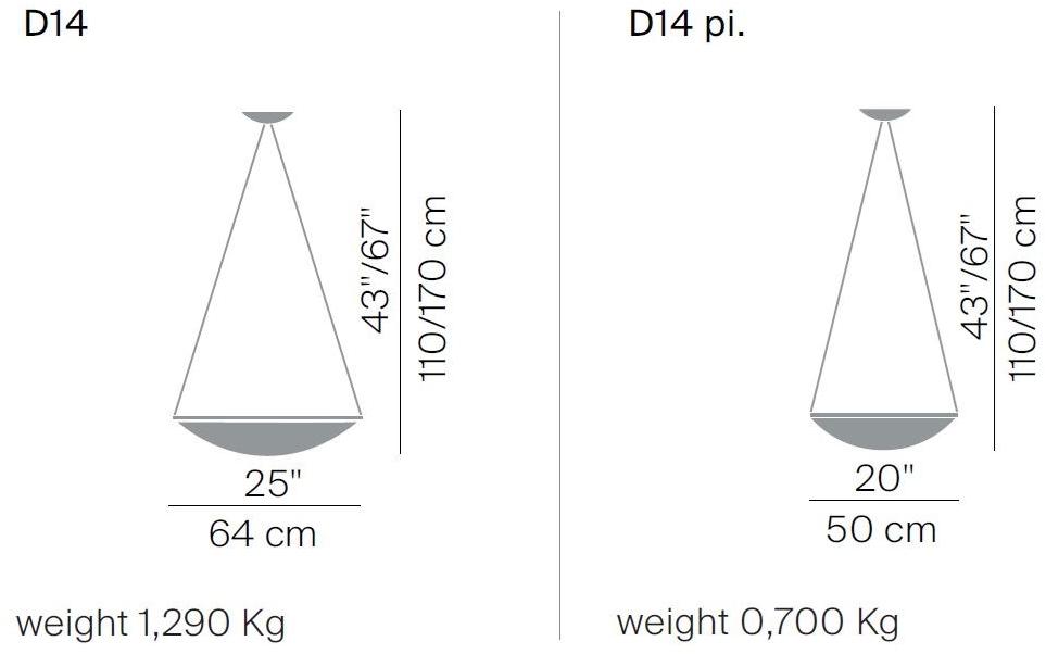 LUCEPLAN Регулируемый светодиодный подвесной светильник из поликарбоната Trama sun-id-1470828 - Вид №2