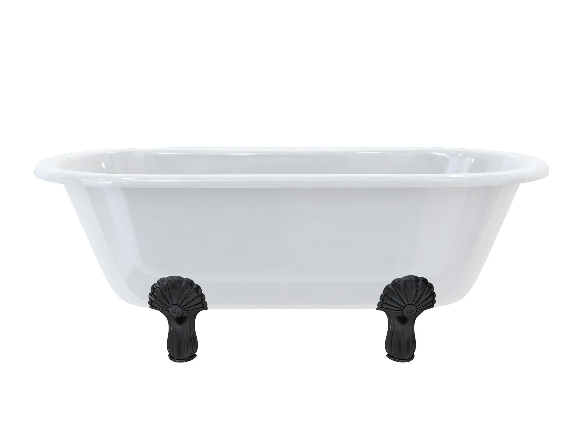 Овальная акриловая ванна на ногах Burlington ARCH-00030731 - Вид №32