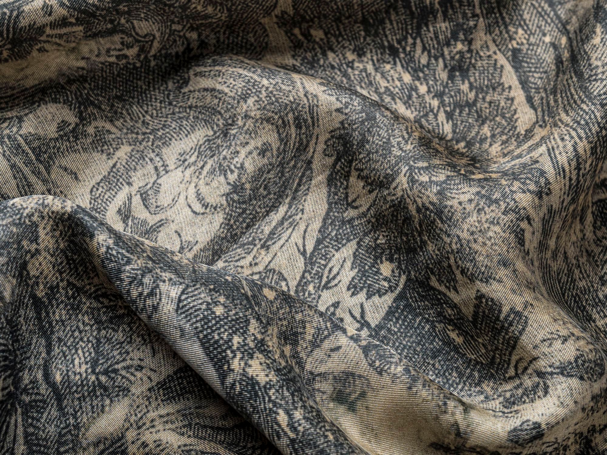 Шелковая печатная ткань The House of Lyria MILDRED ARCH-00039083