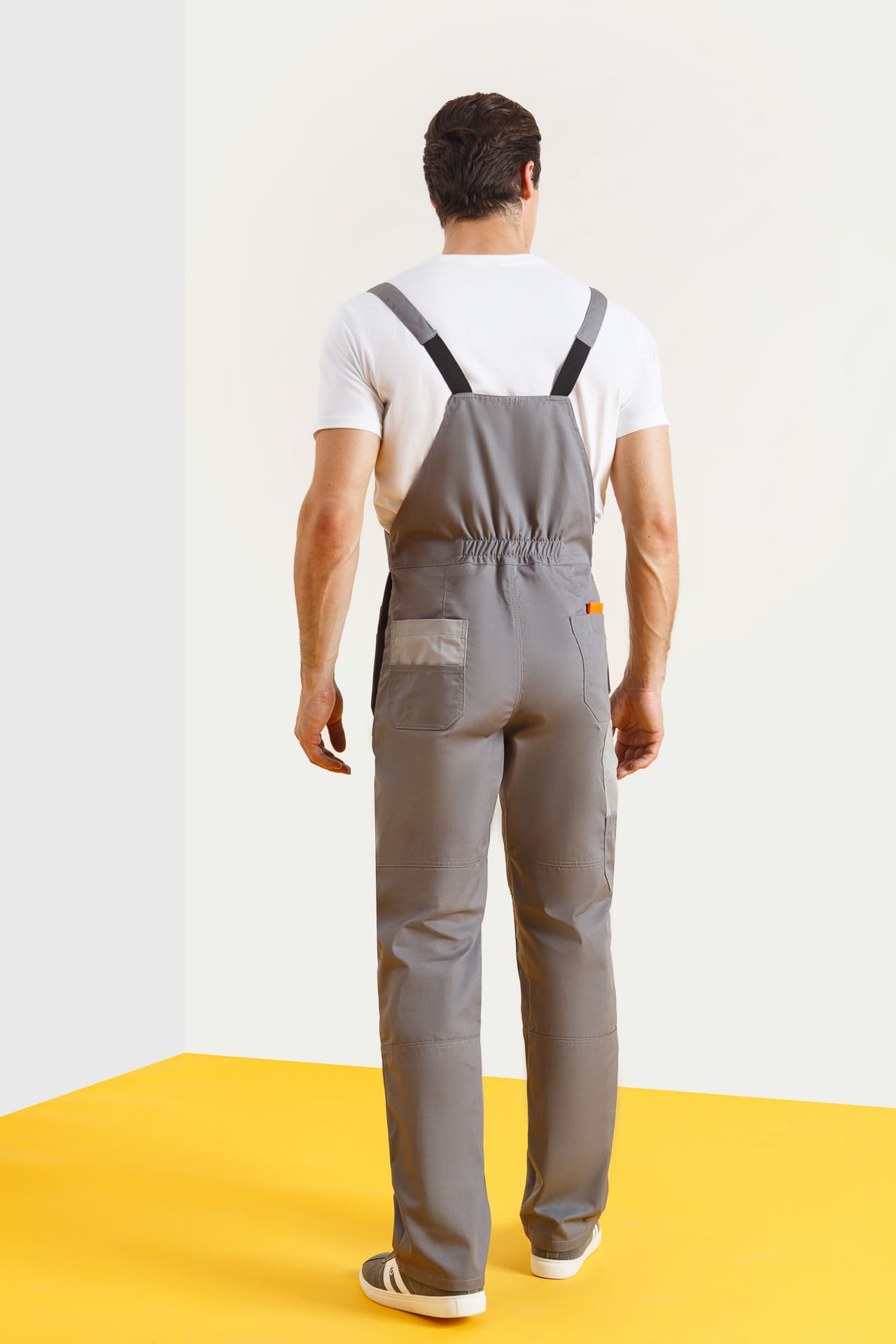 5039612 Костюм "Профессионал-2" темно-серый со светло-серым  Летняя спецодежда  размер 44-46/182-188  - Вид №10