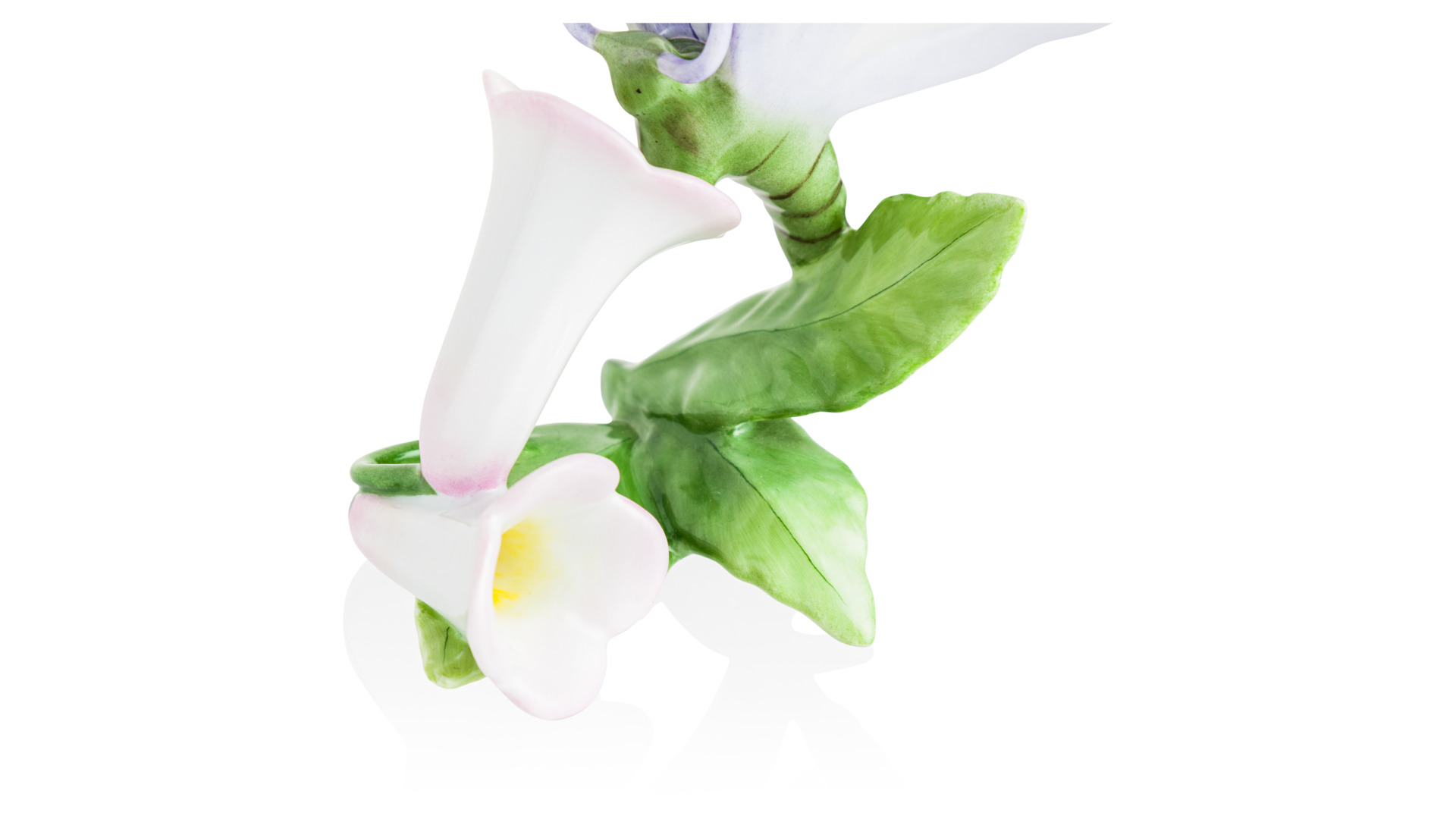 10612262 Herend Декоративный элемент 17,5см "Цветы с бабочкой" Фарфор  - Вид №3