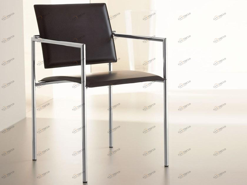 Italy Dream Design Кожаное кресло с подлокотниками sun-id-1365338