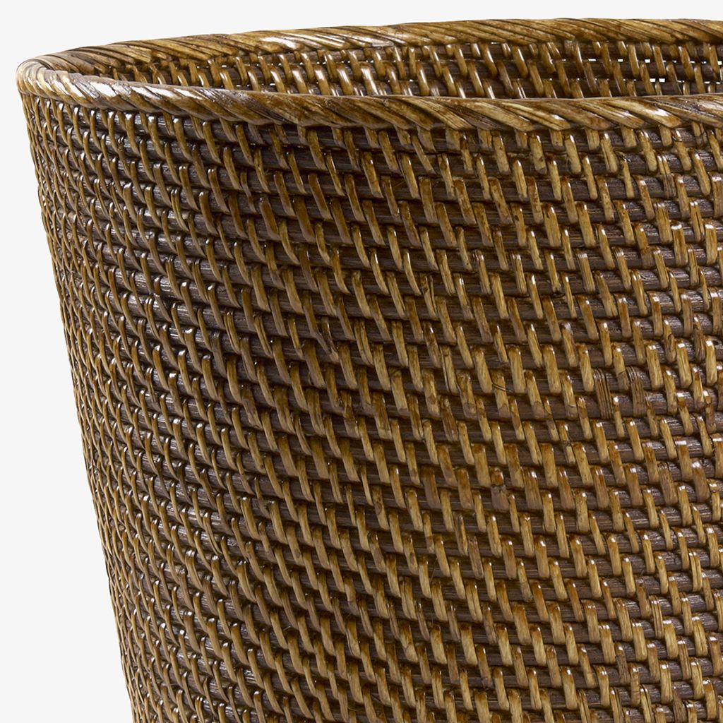 RAWC01 Круглая банка для отходов из ротанга Waterworks Rattan - Вид №1