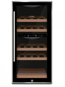 5351862 Винный шкаф CASO WineComfort 24 серебристый, черный