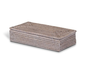 Держатель для макияжа из ротанга