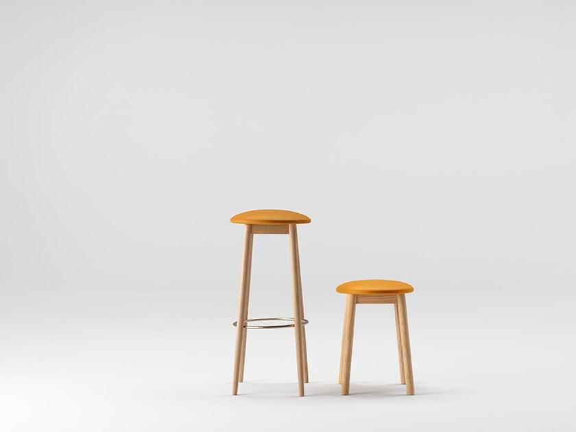 ONDARRETA Низкий деревянный табурет Oto sun-id-1432919 - Вид №7