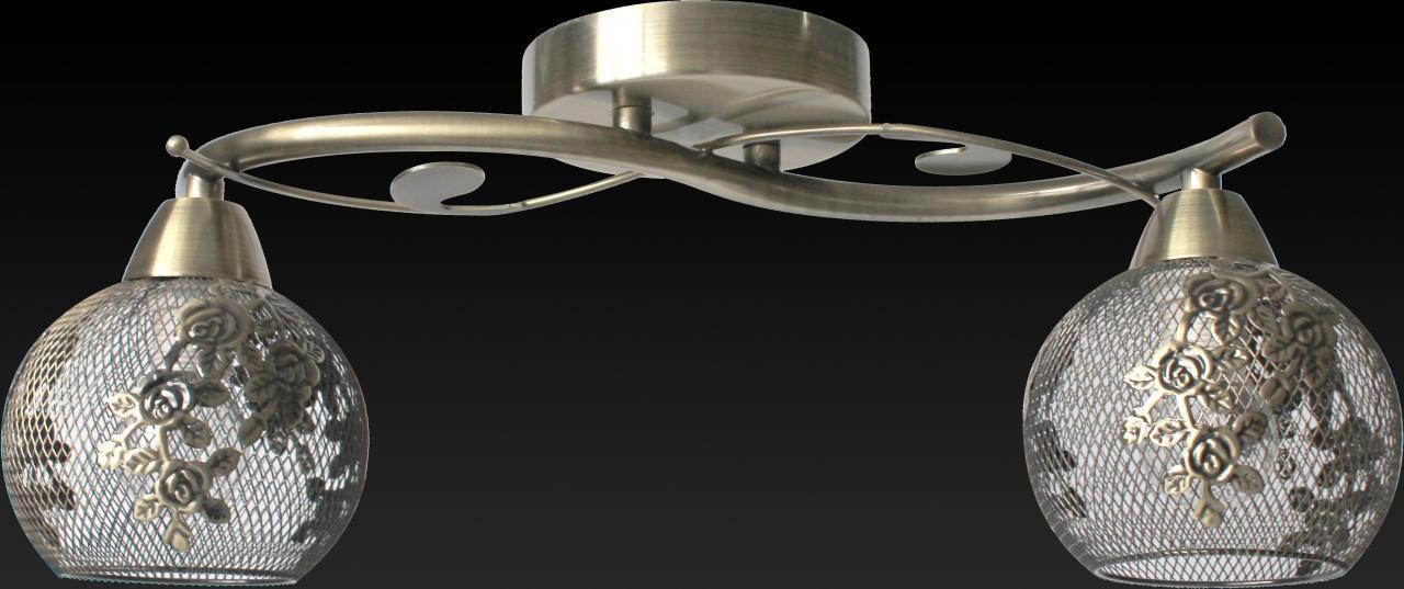 Потолочный светильник Toplight Georgia TL7480X-02AB TOPLIGHT GEORGIA 202088 Бронза;прозрачный - Вид №2