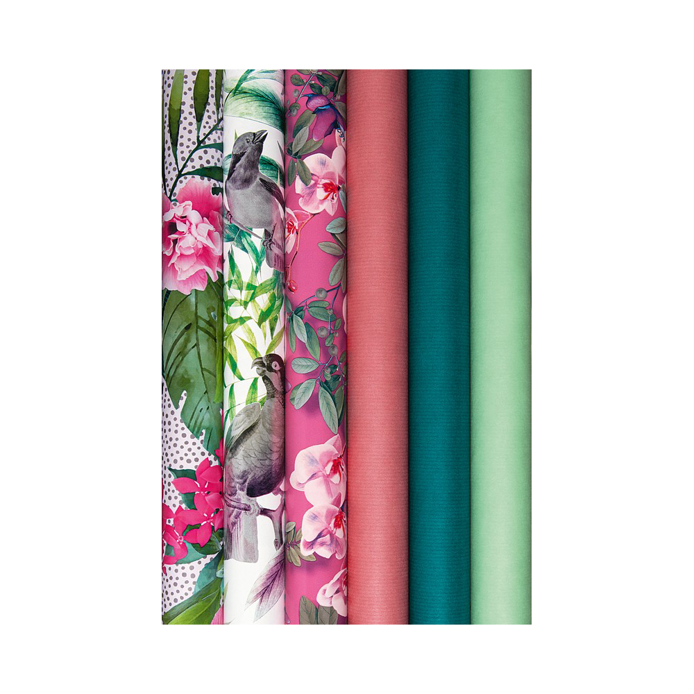 2528136499 Бумага упаковочная 0,7x2м Botanical Secret в ассортименте STEWO 