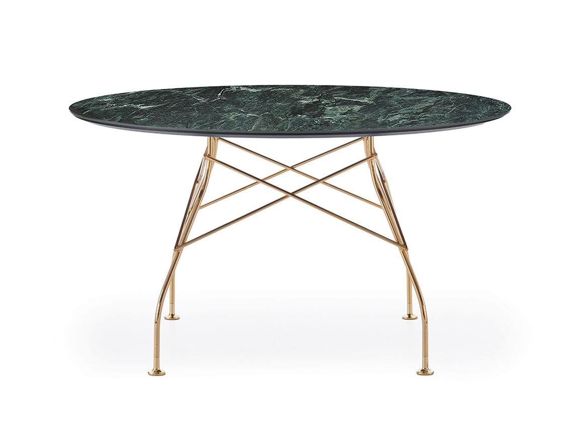 Круглый обеденный стол из керамогранита Kartell GLOSSY ARCH-00051866 - Вид №49