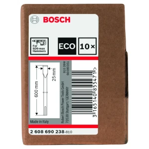Зубило Bosch Eco SDS-мах 25x600 мм, 10 шт. 83495227 STLM-2076549