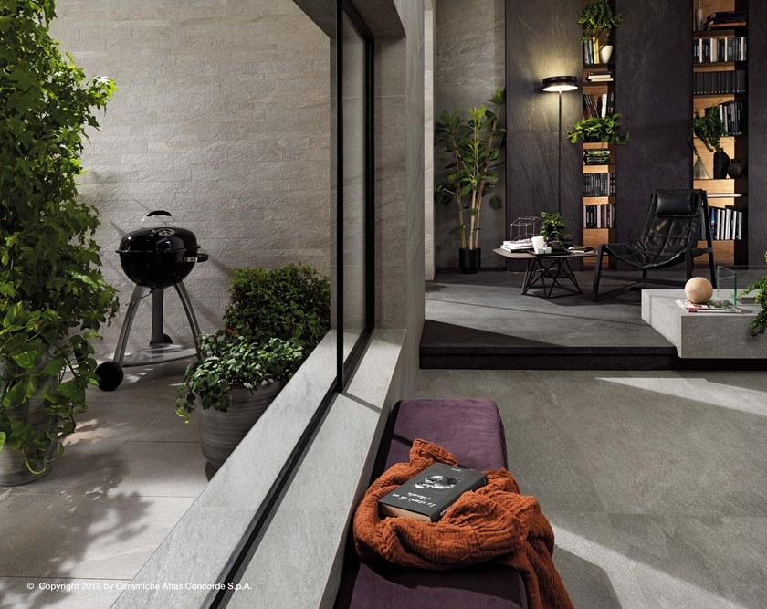 Atlas Concorde Настенная / напольная плитка из керамогранита с эффектом камня Klif sun-id-1429374 - Вид №10