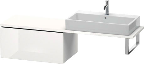 LC583409191 L-Cube Шкафчик для консоли Серо-коричневый декор Duravit - Вид №2