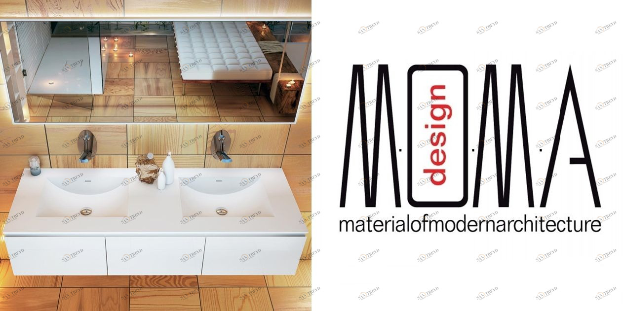 LCVI1004180 Накладная раковина на столешницу  овальная MOMA Design CONCAVO