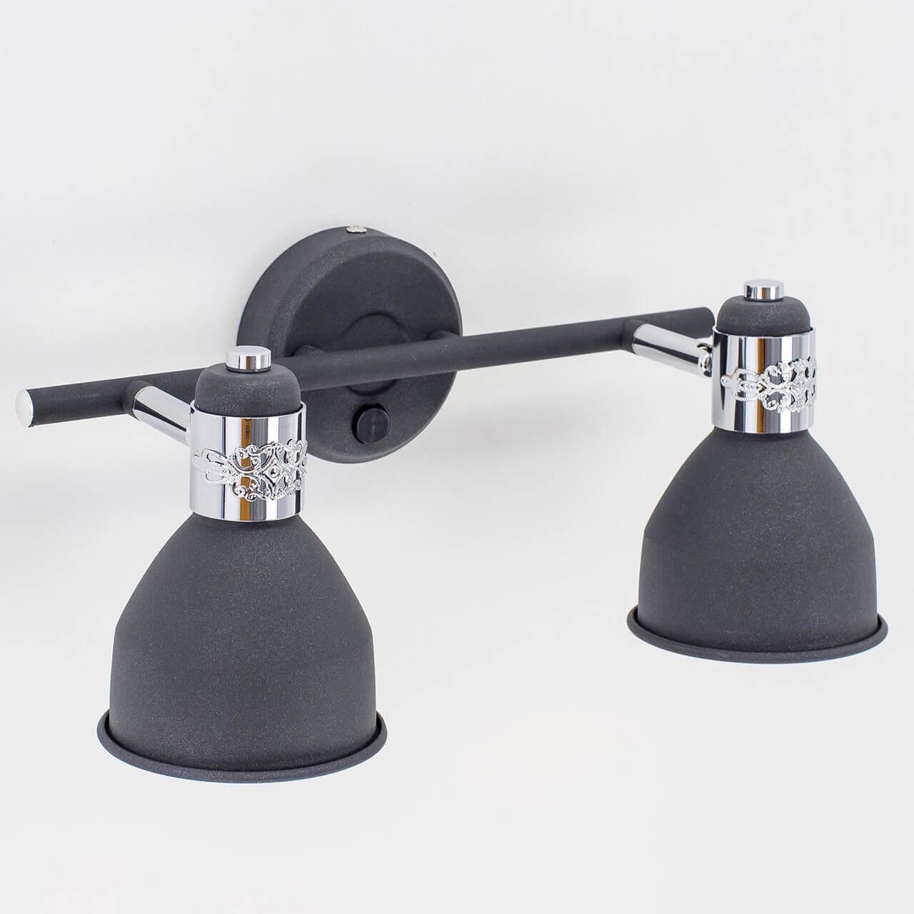 Спот настенный на 2 лампы серый Опус CL502524 CITILUX ОПУС 00-3926538 Серый  - Вид №1