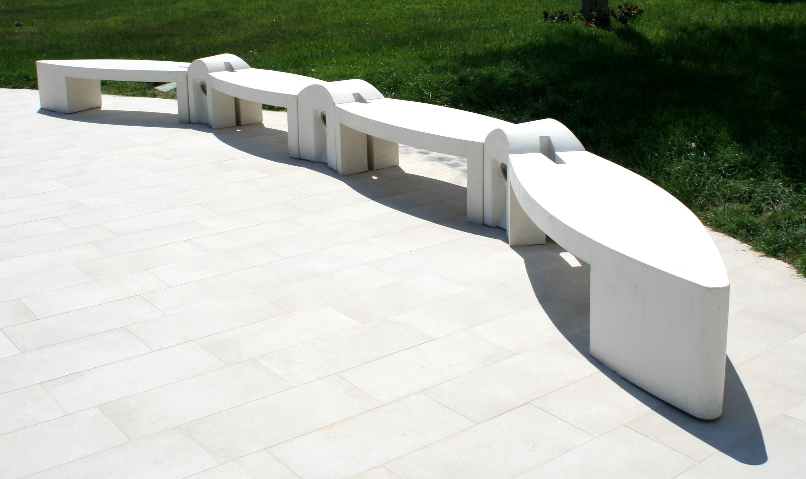 Скамья без спинки Viscio Urban Design SURF ARCH-00052528 - Вид №1