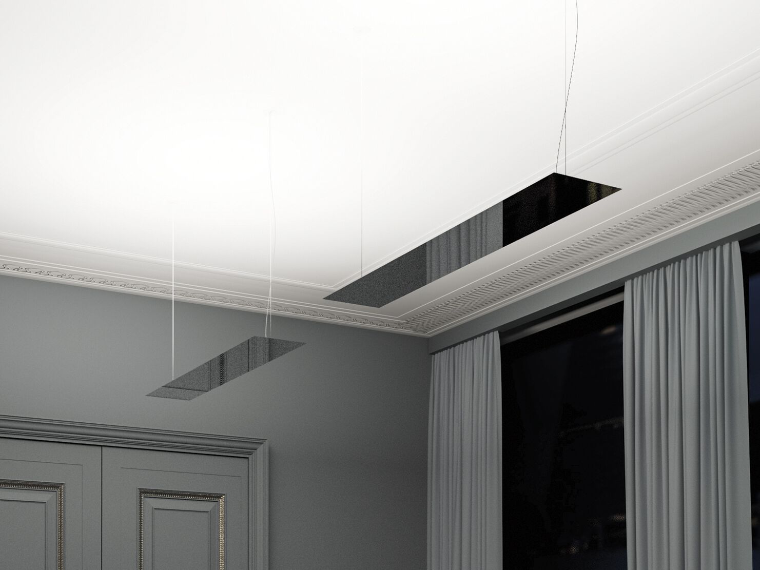 Светодиодный подвесной светильник DAVIDE GROPPI REFLEX S ARCH-00073326