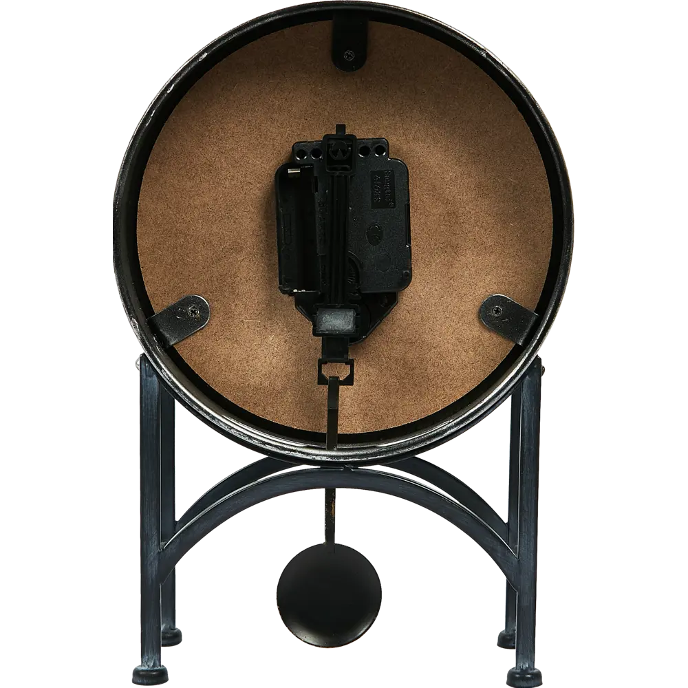 Часы настольные Dream River Маятник EA13242 круглые МДФ цвет серый/черно-белый бесшумные ø18.5 Осень STLM-2074908 - Вид №2