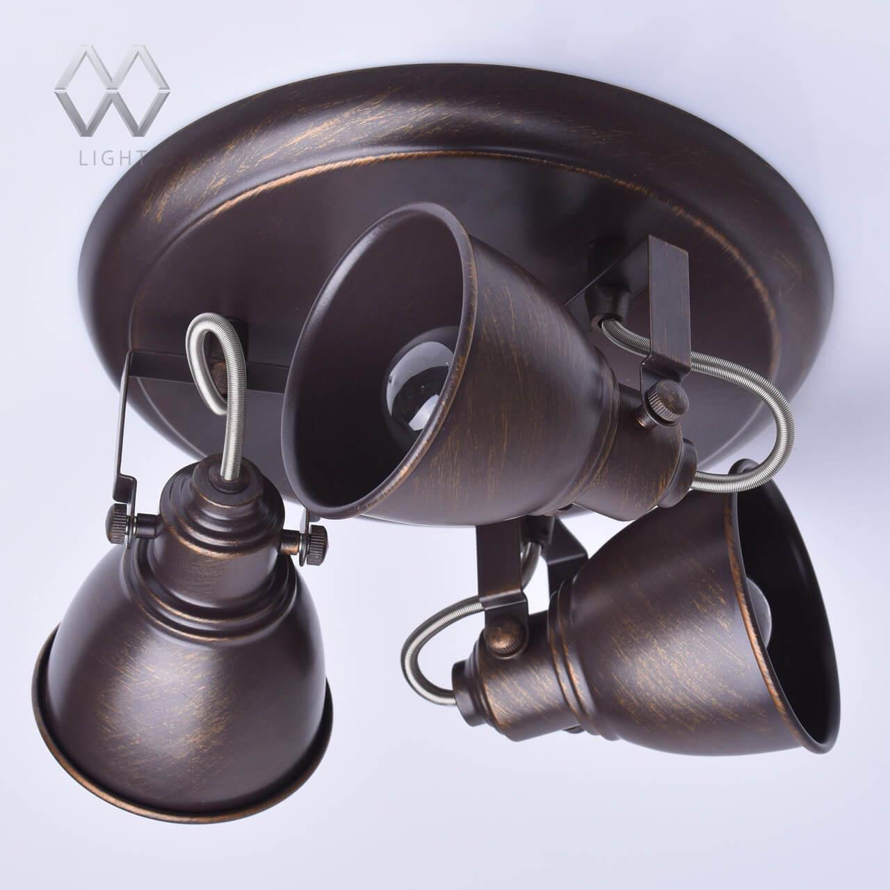 Спот потолочный коричневый De Markt "Ринген 2" 547020403 DE MARKT РИНГЕН 00-3891125 Коричневый  - Вид №1