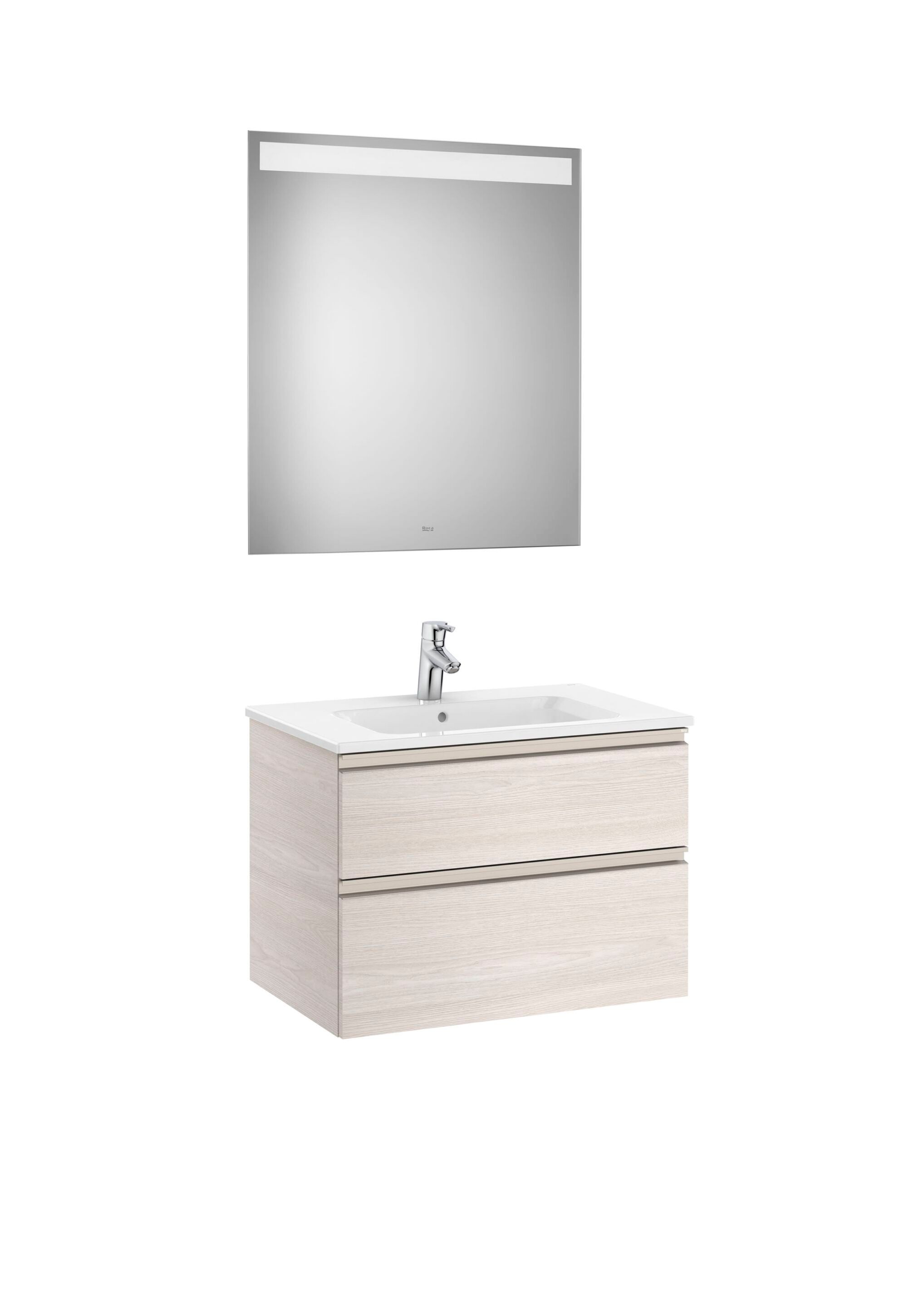 Деревянный умывальник с зеркалом и встроенной раковиной Roca UNIK A8515 / A8518 ARCH-00035896 - Вид №7