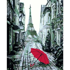 Картина по номерам Зонт 40х50 см