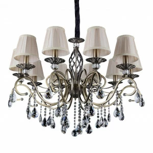 Подвесная люстра Omnilux Belluno OML-79113-10 OMNILUX ДИЗАЙНЕРСКИЕ, BELLUNO 187723 Кремовый