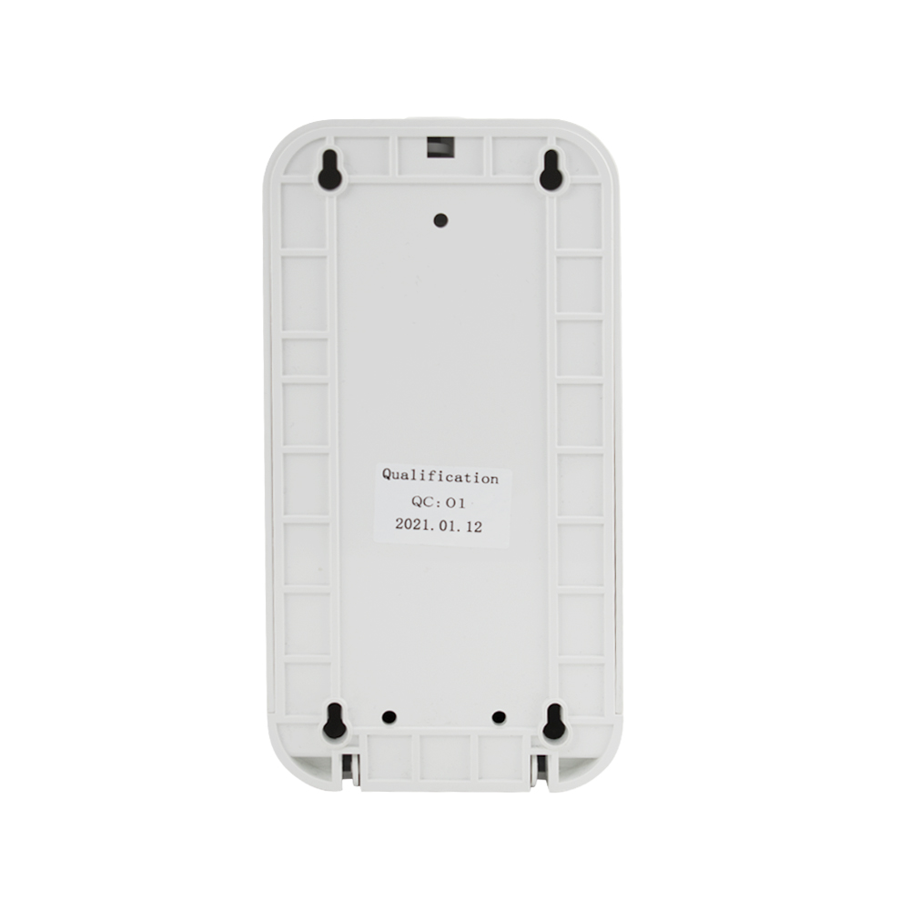 GFmark - Дозатор СЕНСОРНЫЙ, ДЕЗИНФЕКЦИЯ, заоваленный, пластик АБС, БЕЛЫЙ, с полоской, 1000 мл, код: 728  - Вид №6