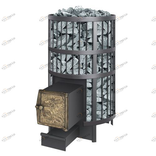 Печь для бани Везувий Русский пар ВЧ с закрытой каменкой 142